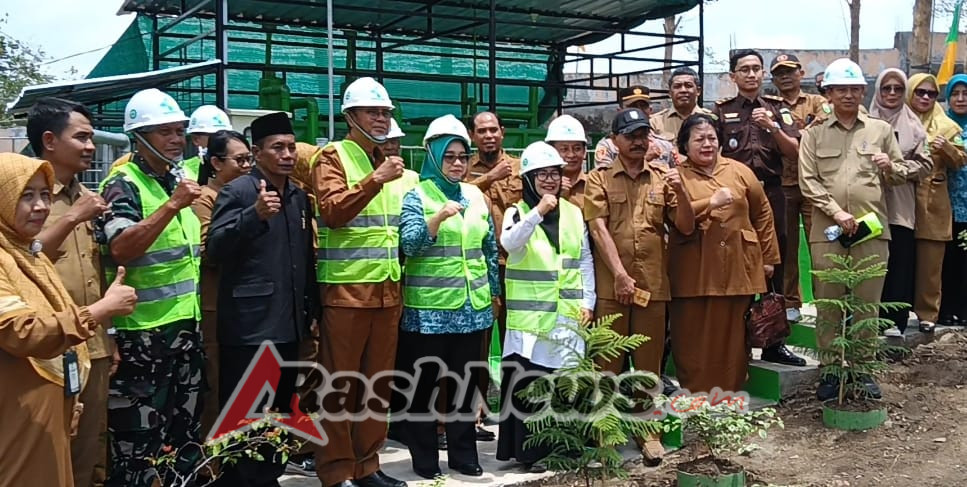 ‎Dukung Program Green Hospital, Kodim 1607/Sumbawa Turut Hadir di Peresmian IPAL