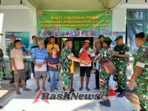 TNI Hadir Untuk Rakyat, Bakti Sosial Koramil Sabu