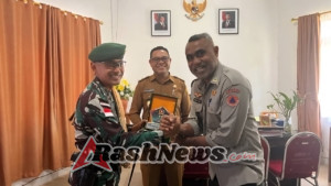 Danyonarmed 12 Kostrad Laksanakan Kunjungan ke Kantor Bupati Belu