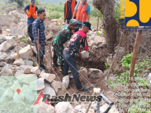 Kopda Usman, Babinsa Desa Tangga Baru, Jadi Kunci Kelancaran Proyek Irigasi 2025