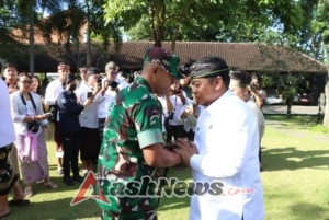 Dandim 1616/Gianyar Tekankan Stabilitas dan Sinergi di Momen Pelantikan Sekda