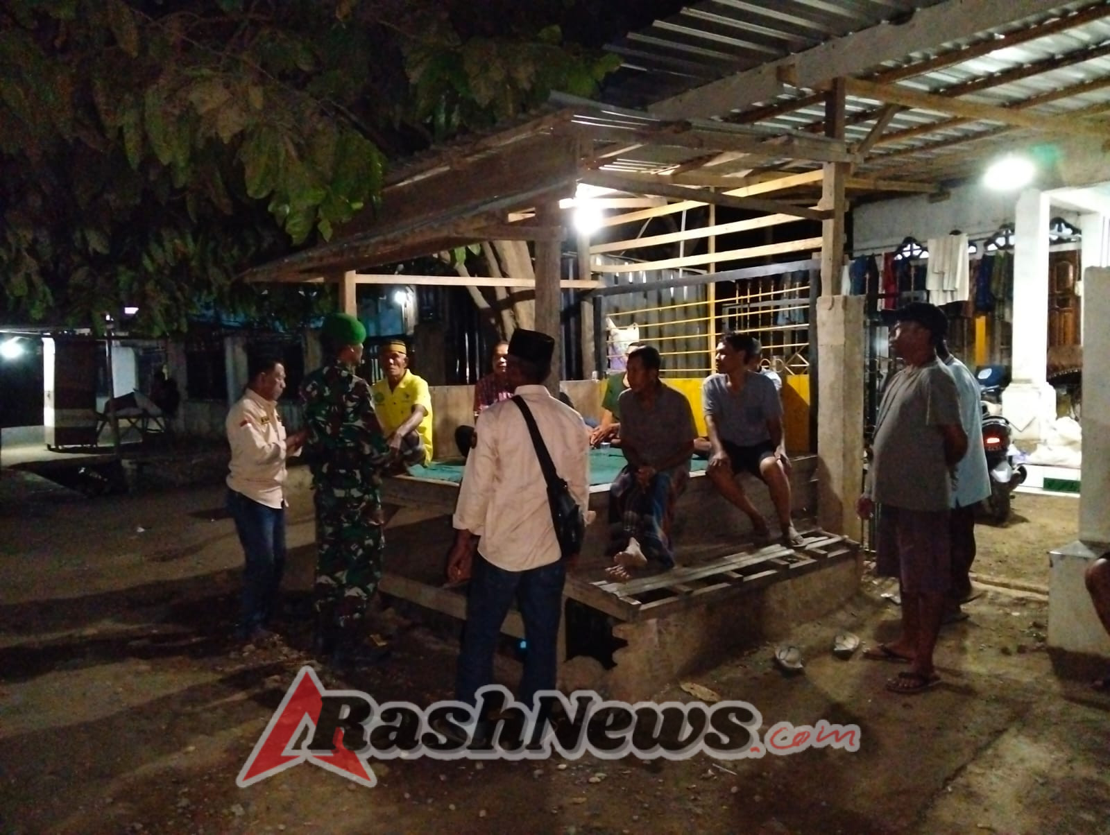 Patroli Mandiri Koramil 1608-04/Woha Berjalan Lancar, Warga Malam Hari Aman dan Nyaman