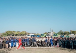 Apel Kesiapsiagaan di Kawasan ITDC ( Indonesia Tourism Development Corporation ) The Nusa Dua, Perkuat Sinergi TNI-Polri dan Stakeholder Kawasan