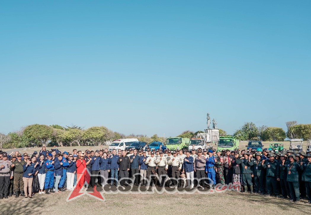 Apel Kesiapsiagaan di Kawasan ITDC ( Indonesia Tourism Development Corporation ) The Nusa Dua, Perkuat Sinergi TNI-Polri dan Stakeholder Kawasan