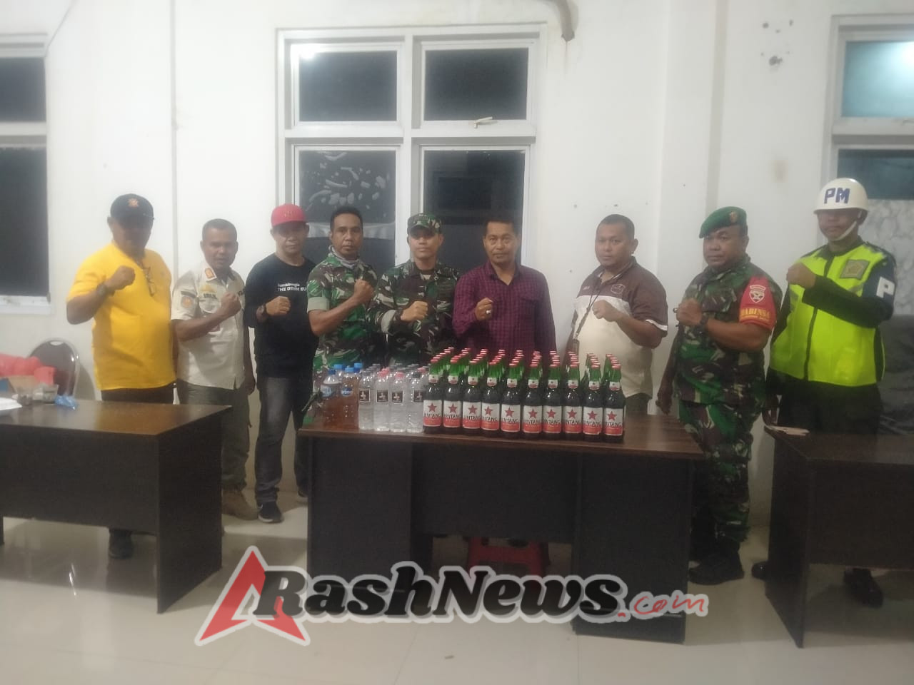 Kasat Pol PP Erwin Rahardi Pimpin Patroli Cipkon Jaga Ketertiban Kota Bima