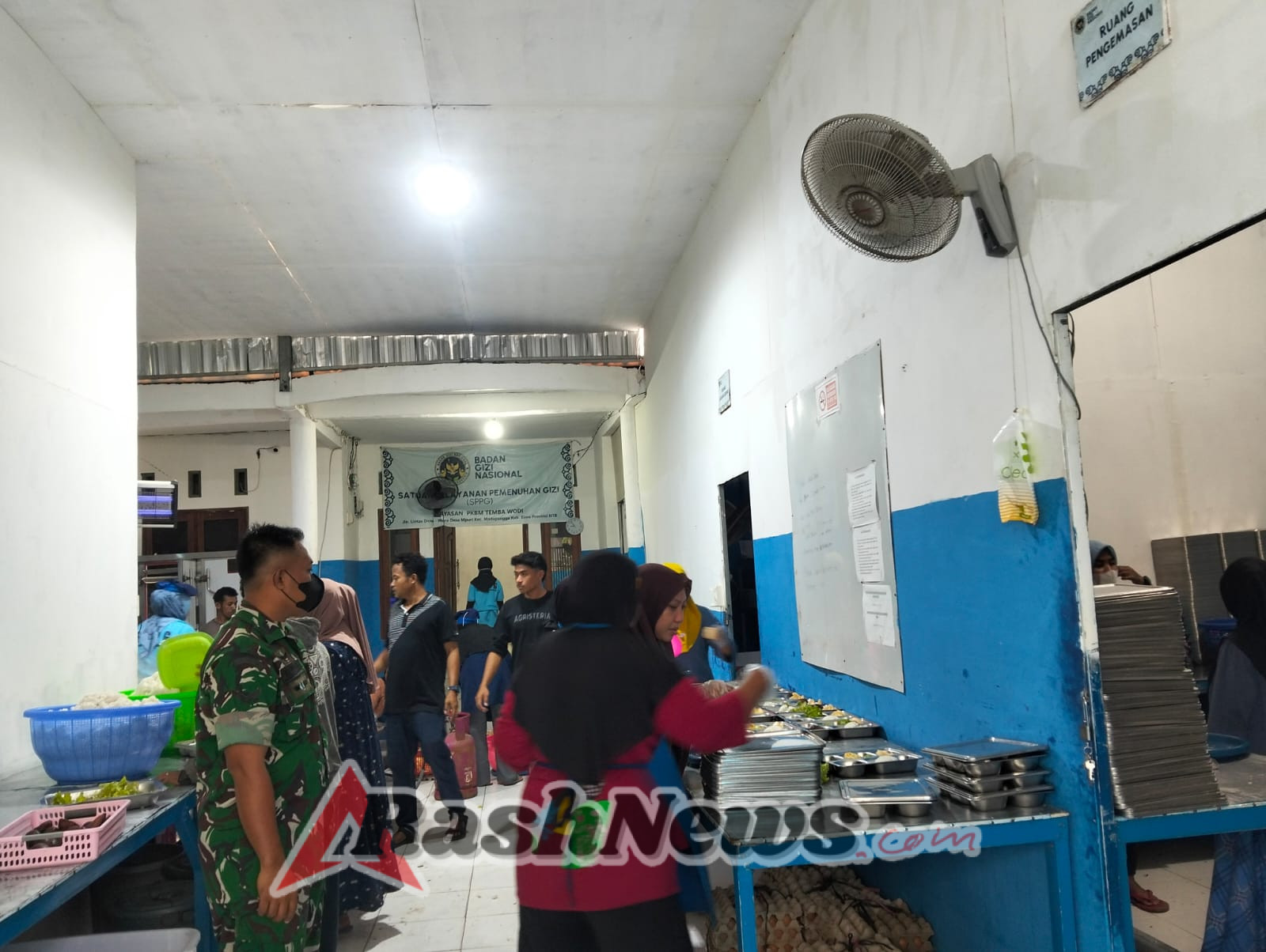 Menu Sehat untuk Anak dan Ibu Hamil, Koramil 02/Bolo Kawal Penyaluran Makan Bergizi