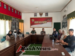 Kodim 1614/Dompu Hadiri Zoom Meeting Komsos Kreatif Bersama UMKM