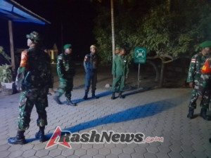 Rute Patroli Siskamling Naikliu Sasar Pelabuhan Hingga Pasar.