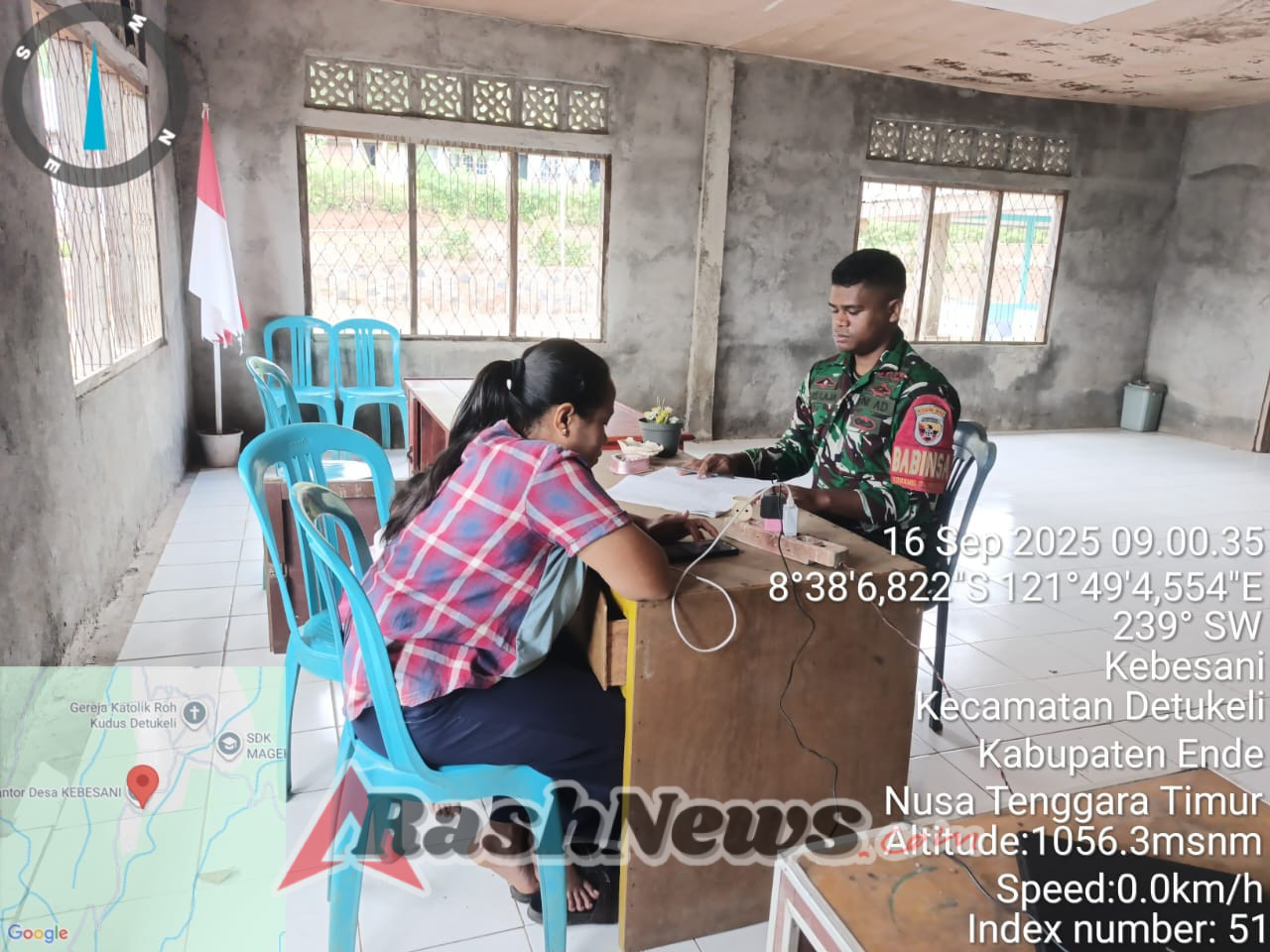 Babinsa Aktif Kumpulkan Data Teritorial, Wujudkan Pembinaan Wilayah yang Tepat Sasaran