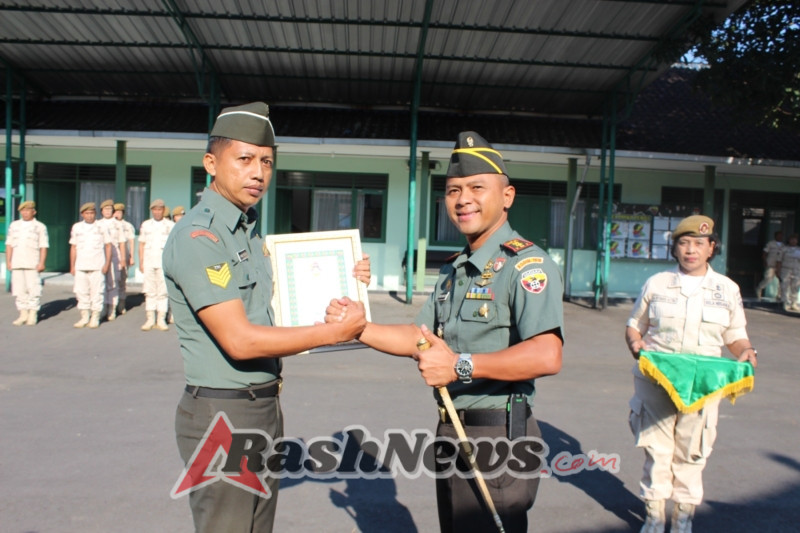 Tradisi Korp Raport di Kodim 1616/Gianyar, Dandim Ajak Prajurit Tingkatkan Kinerja dan Loyalitas
