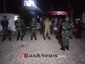 Kegiatan Siskamling Koramil Bolo Berjalan Lancar, Wilayah Tetap Aman dan Kondusif