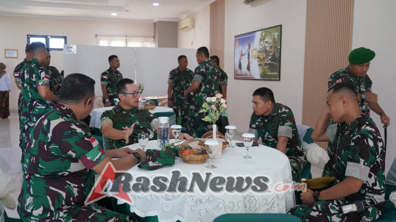 Pangdam IX/Udayana Laksanakan Kunjungan Kerja ke Kupang, Disambut Hangat Jajaran Korem 161/Wira Sakti