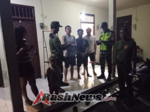 Patroli Gabungan TNI, Polri, Linmas dan Pecalang Wujudkan Kamtibmas Kondusif