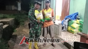 Kodim 1612/Manggarai Gelar Pasar Murah Jelang HUT ke-80 TNI, Ratusan Warga Antusias