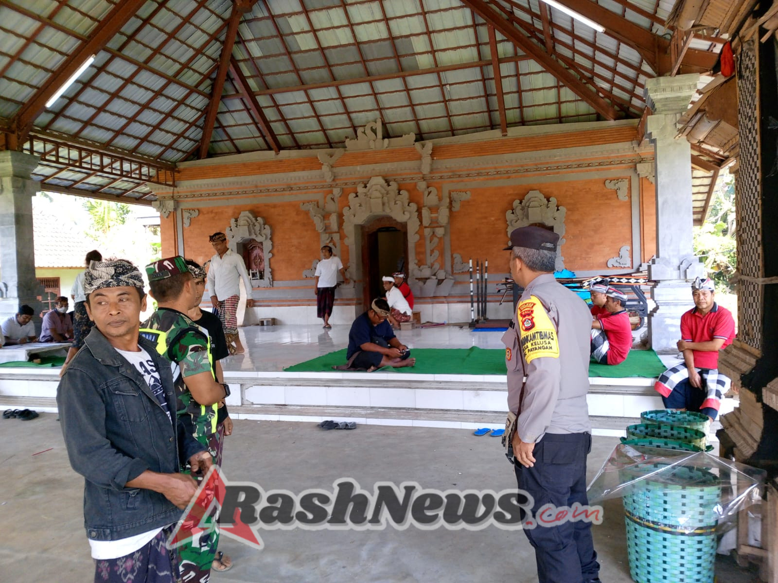 I Made Marwata Terpilih Jadi Bendesa Adat Yeh Tengah, Babinsa Pastikan Proses Pemilihan Aman