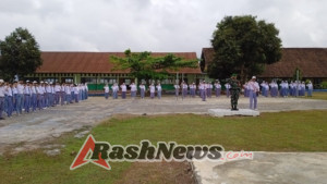 Kehadiran Babinsa di SMKN 1 Labangka Dapat Sambutan Positif, Siswa Termotivasi Belajar Lebih Giat