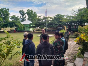 Dandim 1628/KSB Jadi Teladan, Hadiri dan Pimpin Langsung Simulasi Program Makan Sehat Bergizi