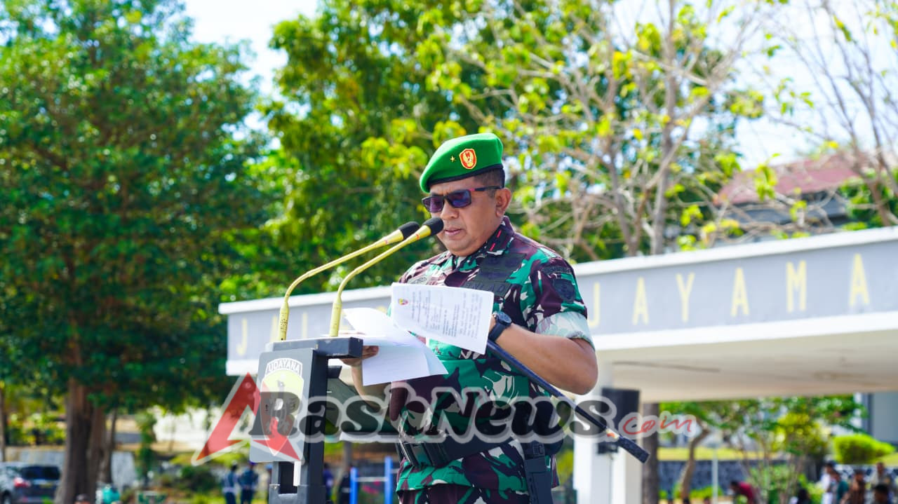Pangdam IX/Udy; Mengucapkan Trimakasih kepada Yonif 741/GN dan Yonarmed 15/DBY Menorehkan Prestasi