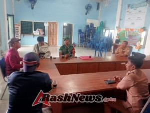 Sigap, Babinsa Amankan Pelaku dan Tenangkan Masyarakat Labuhan Lalar