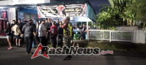 Babinsa Bersama Aparat Gabungan Pastikan Kelancaran Laga Bali United FC di Gianyar