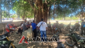 Babinsa Koramil 01/Ba’a Hadiri Pertemuan Hibah Tanah untuk Pembangunan YTP di Rote Tengah