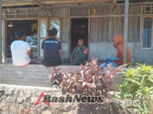 Babinsa Koramil 1618-05/Biut Laksanakan Anjangsana, Bangun Keakraban dengan Warga Desa Sapaen