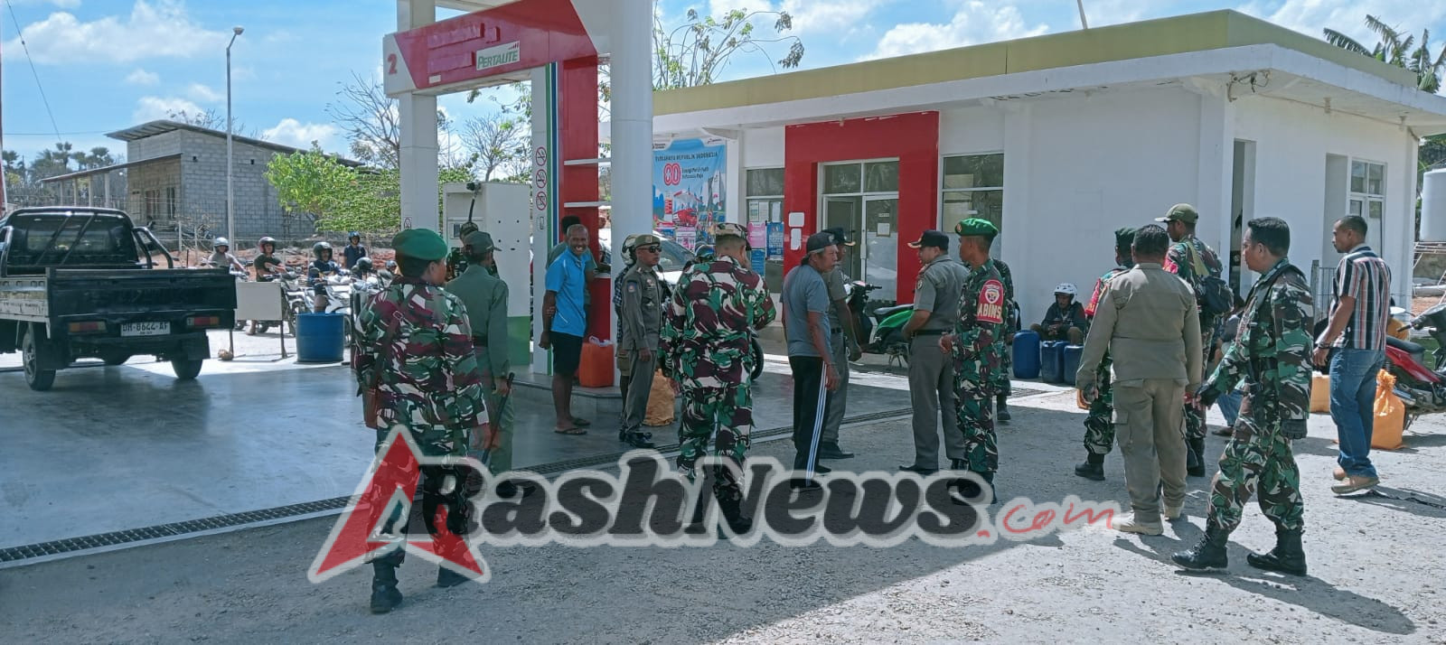 Komponen Gabungan Sisir Fasilitas Vital Wilayah Sabu Raijua