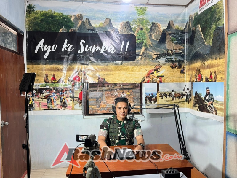 Radio Max FM Jadi Sarana Dandim 1601 Sosialisasikan Rekrutmen TNI AD Gratis