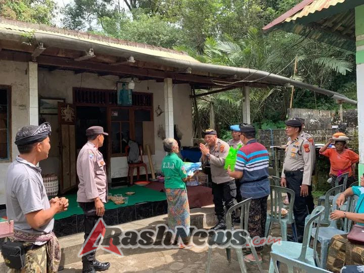 Laksanakan Program Minggu Kasih, Kapolsek Bebandem Serap Aspirasi Masyarakat