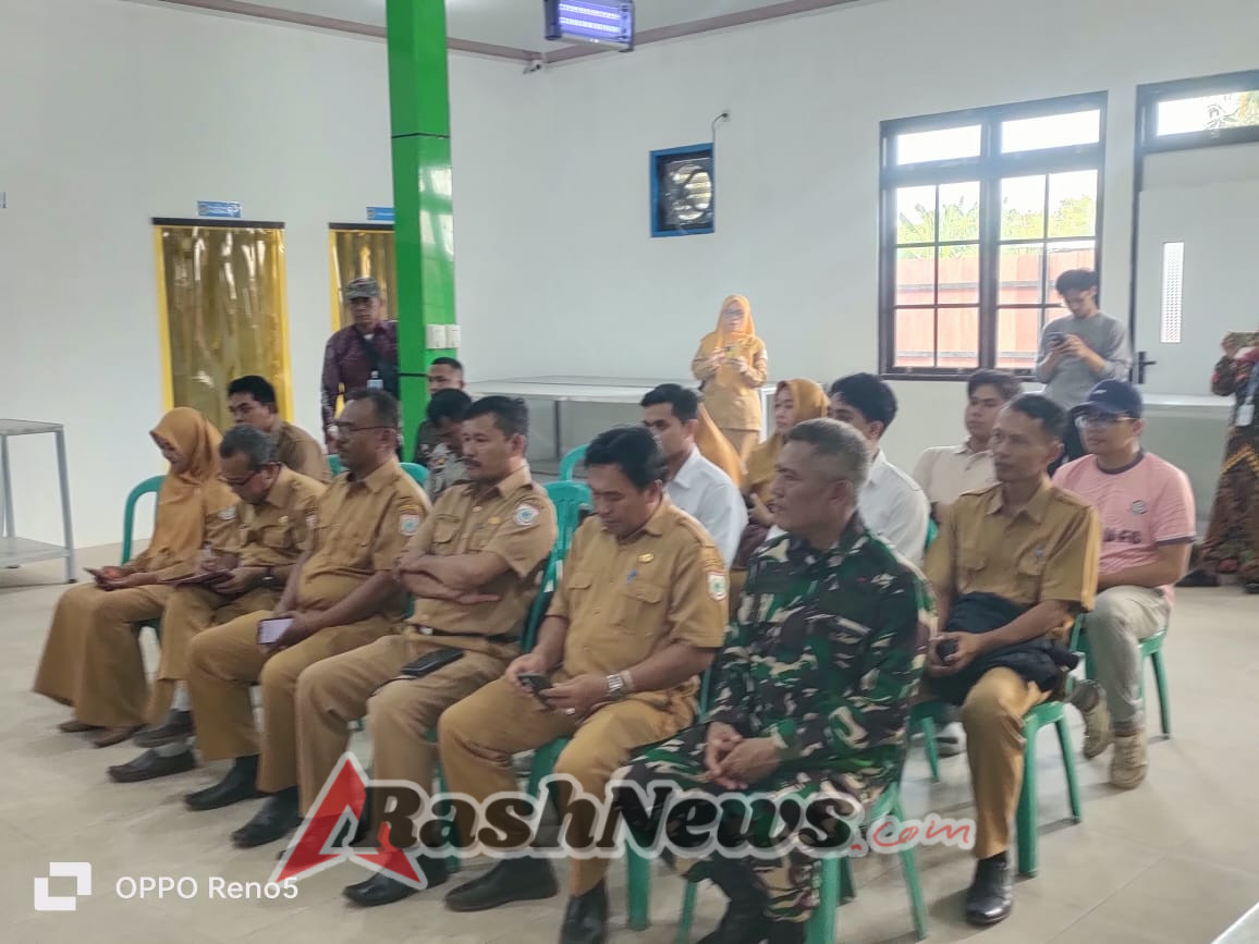 Didampingi Danramil, Dandim 1628/KSB Ajak Kepala Sekolah Dukung Dapur Gizi SPPG