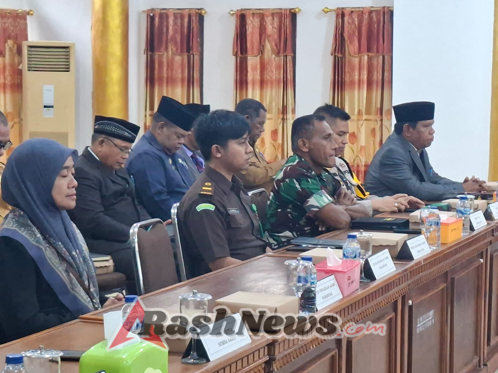 Dandim 1613/Sumba Barat Hadiri Rapat Paripurna DPRD Kabupaten Sumba Barat