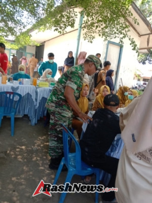 Babinsa Dorong Rutinisasi Program Kesehatan Gratis di Desa Kempo
