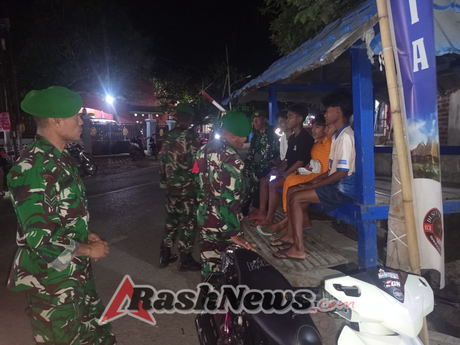 Patroli Mandiri Koramil Wawo Berhasil Ciptakan Situasi Aman dan Kondusif