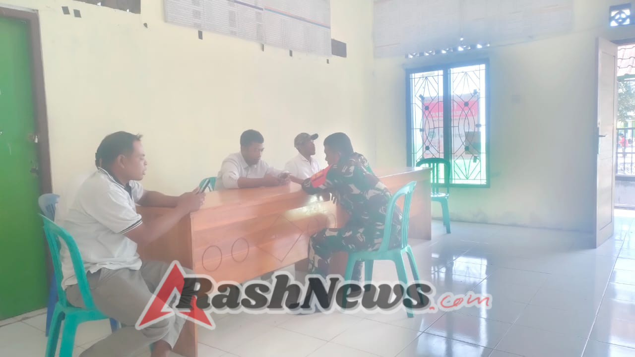 Babinsa Koramil 1628-04/Poto Tano Aktif Bangun Komunikasi Sosial dengan Warga