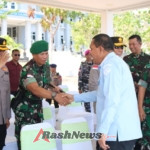 Danrem 161/WS Pimpin Upacara Pelepasan Satgas Pamtas RI-RDTL