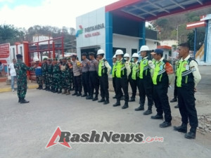 Koramil 01/Rasanae Sukses Kawal Aksi Unras, Jaga Kondusifitas Kota Bima Tanpa Gangguan