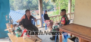Babinsa Ende Berikan Rasa Aman dan Nyaman Melalui Pamwil di Desa Pora