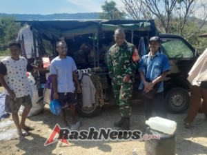 Babinsa Koramil 1602-04/Maurole Perkuat Komsos dan Pamwil di Desa Niopanda