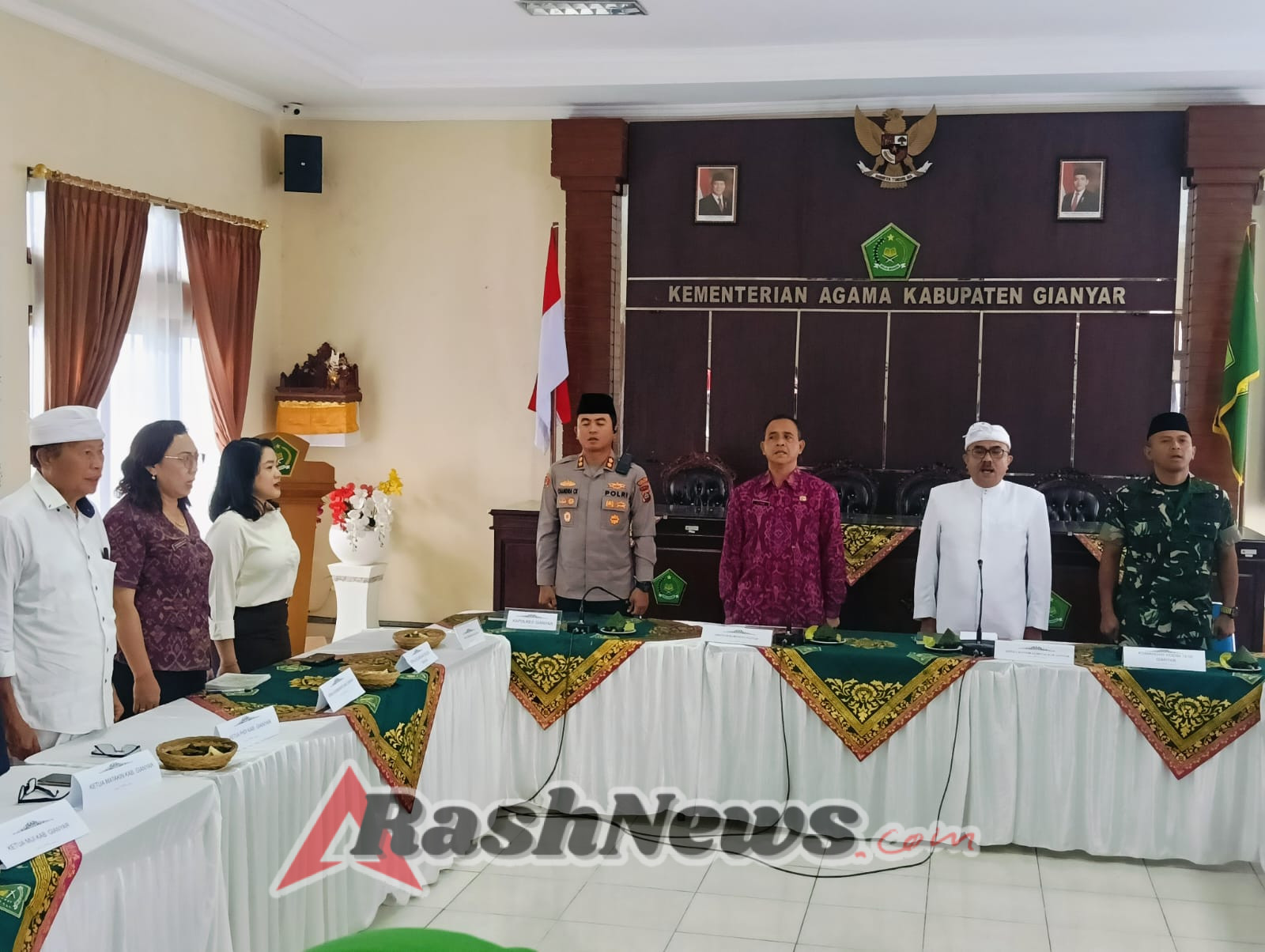 Deklarasi Damai di Gianyar, Dandim 1616 Ajak Seluruh Elemen Bangsa Perkuat Kerukunan