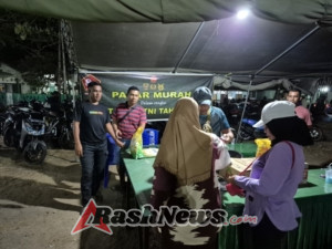 Rayakan HUT TNI ke-80, Kodim 1601/ST Adakan Pasar Murah Bagi Masyarakat