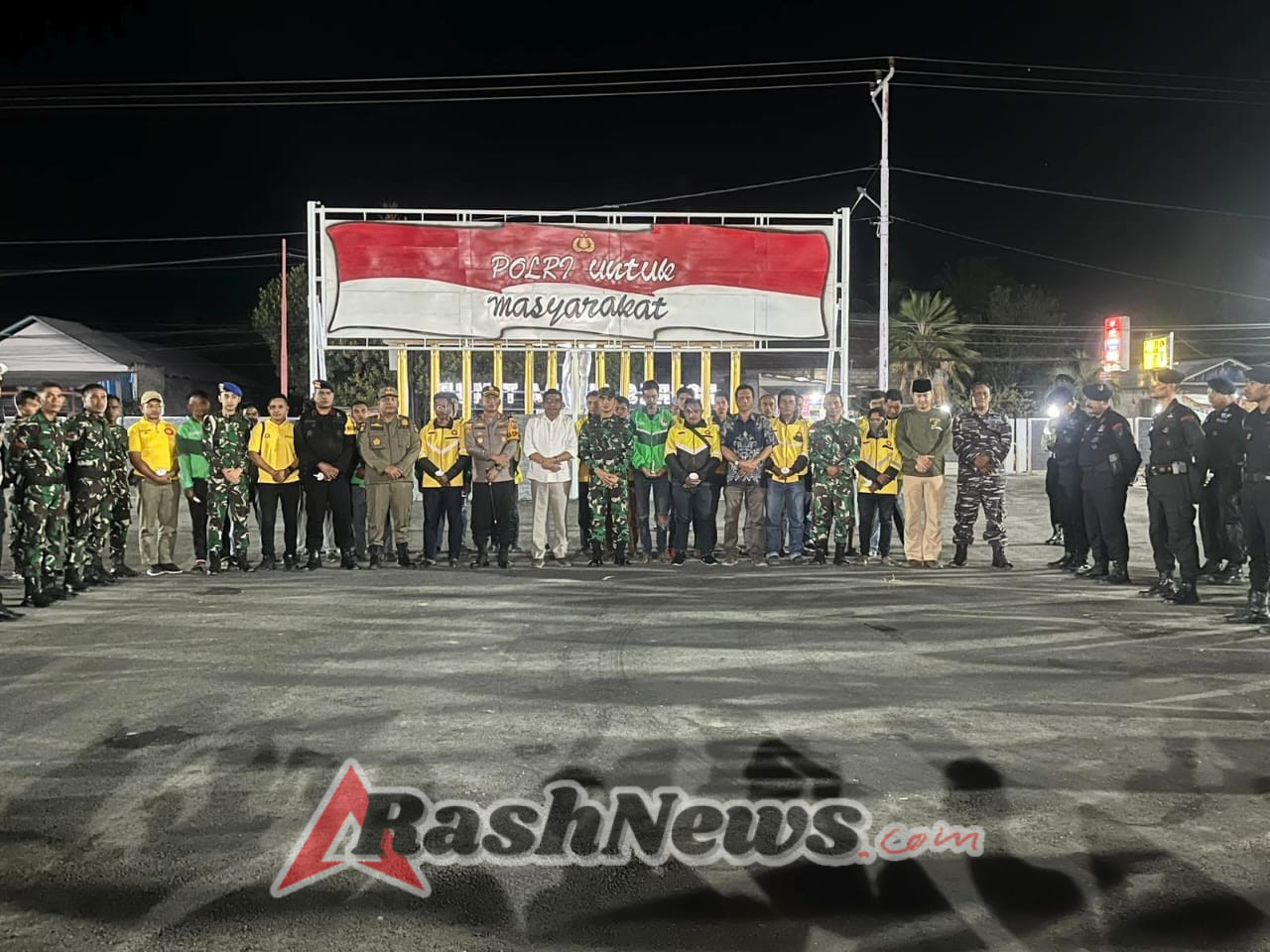 Solidaritas dan Doa: Kodim 1601 dan Forkopimda Bersatu Bersama Ojek Online di Mapolres Sumba Timur