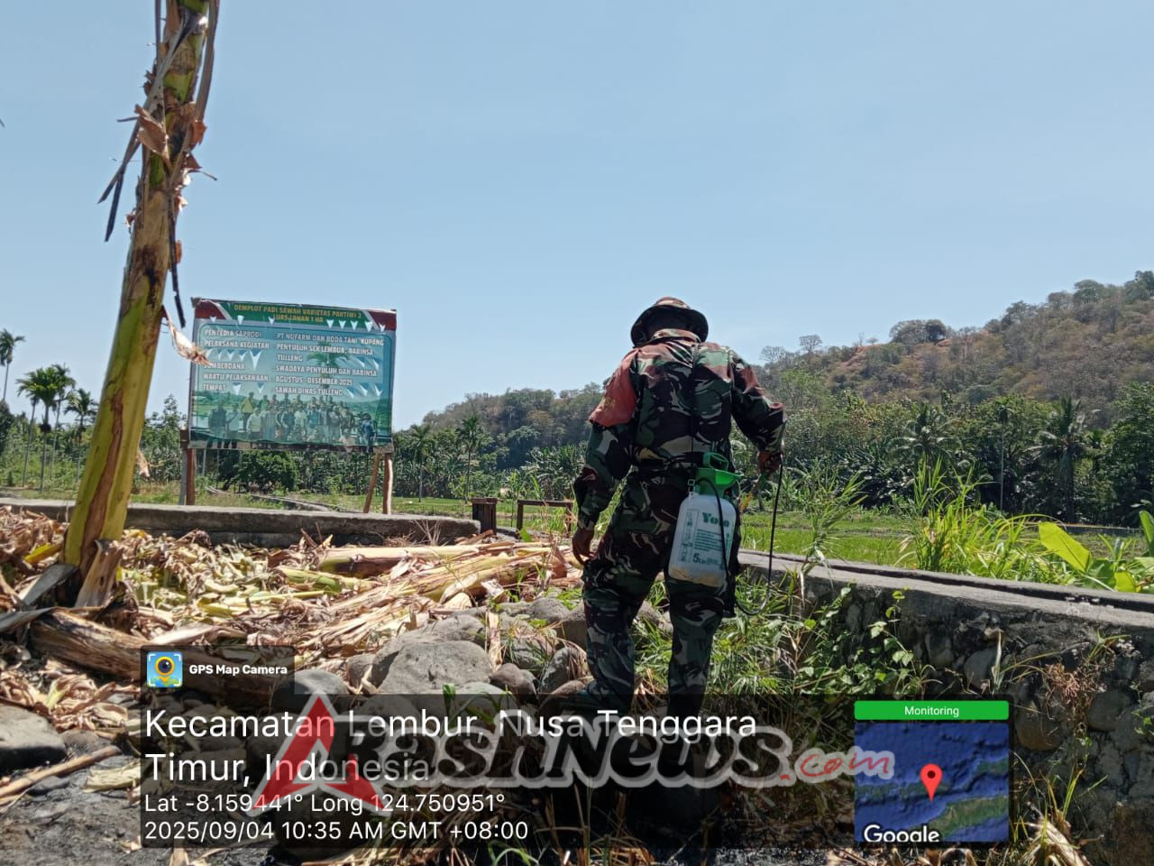 Sinergi Babinsa dan Petani Wujudkan Pertanian Maju di Kecamatan Lembur