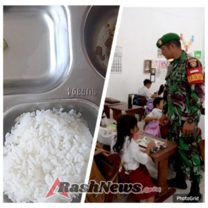 Babinsa Aktif Edukasi Pola Makan Sehat bagi Siswa Melalui Program MBG