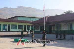 Kodim 1622/Alor Laksanakan Upacara Mingguan dengan Khidmat