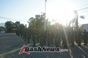 Tingkatkan Soliditas, Kodim 1628/Sumbawa Barat Gelar Apel Siaga Nasional