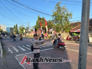 SatBinmas laksanakan Strong Point Pagi sebagai salah satu bentuk pelayanan polri terhadap masyarakat