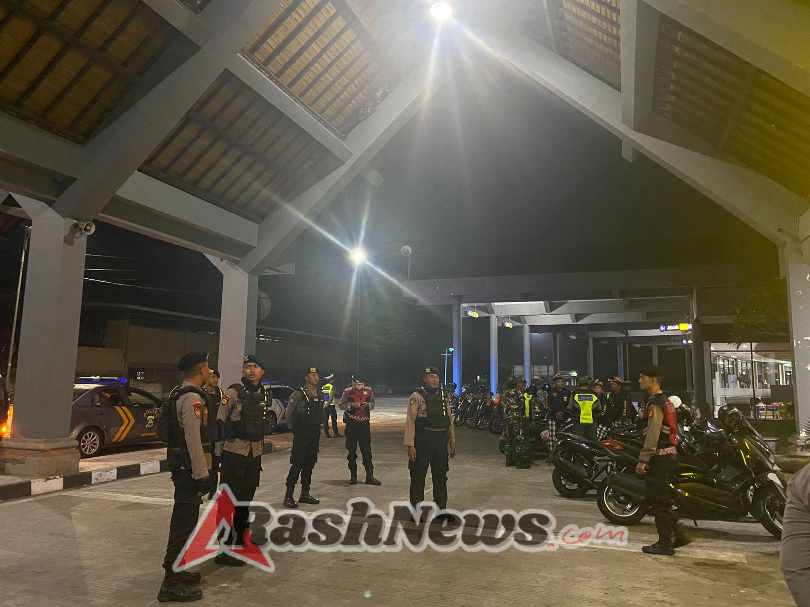 Blue Light Patrol Sat Samapta Susuri Jalur Utama, Sambangi Objek Vital