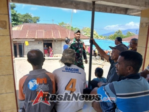 Wujudkan Wilayah Aman dan Nyaman, Babinsa Ende Gelar Komsos Bersama Warga