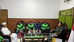 Doa Bersama di Makodim Sikka: TNI dan Driver Ojol Komitmen Jaga Keamanan Wilayah