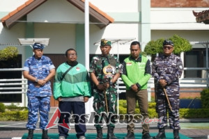 Korem 163/Wira Satya dan Ojol Bali Gelar Aksi Damai Solidaritas di Denpasar